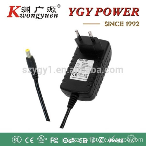 12V1A1.5A2A power adapter for camera wth EUR plug